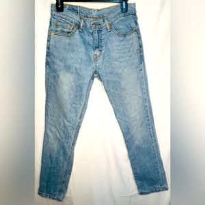 Levi’s 511 Men’s Blue Jeans Straight Leg Size 30W X 30L.
